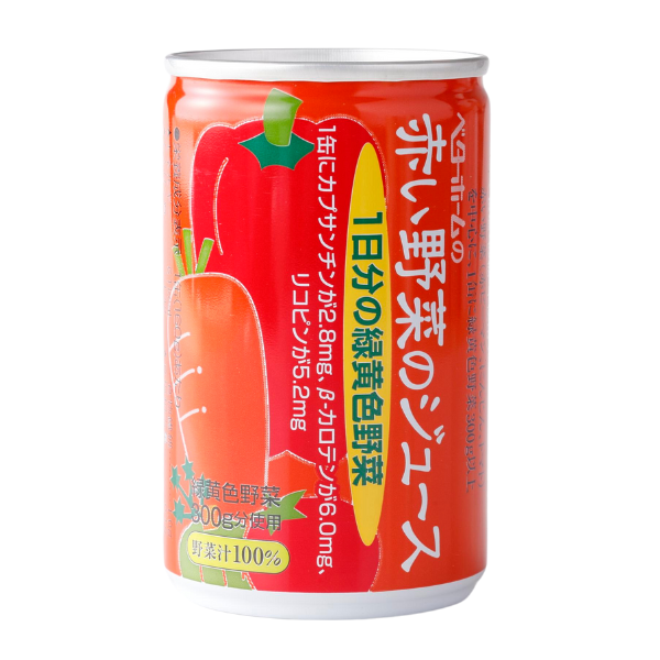 赤い野菜のジュース