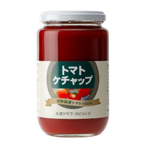 国産トマト100%トマトケチャップの商品画像です